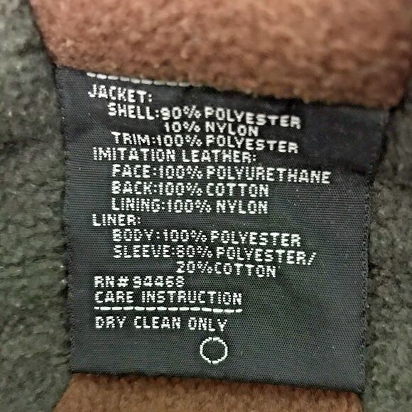 Braetan Dark Green Zip Parka with Removable Hood & Fleece Liner Men's 2X Pockets - Picture 9 of 14